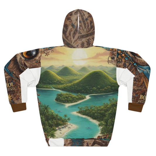 Bohol tarsier Graphic Hoodie – Philippine Island Scenic Pullover